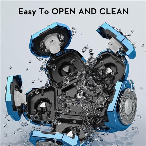 6D Blade Replacement Heads,Electric Shaver Replacement Head for Electric Razor - Picture 3 of 6